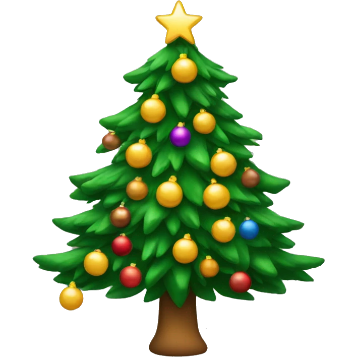 Christmas tree emoji