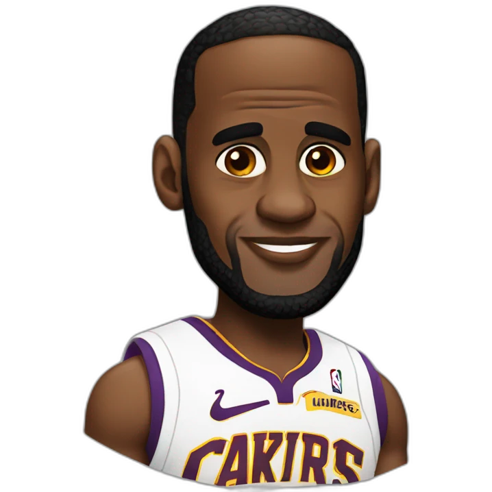 Lebron james programming emoji