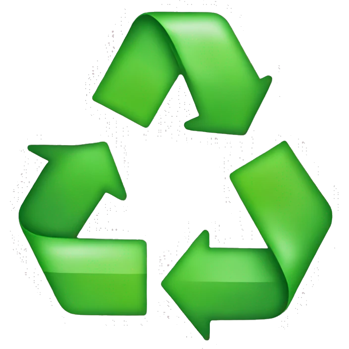 Recycling Symbol Emoji emoji