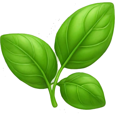 basil leaves emoji
