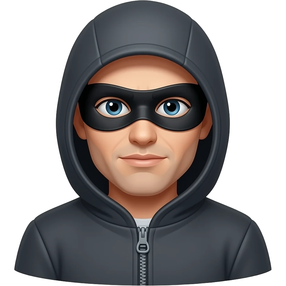 Burglar emoji