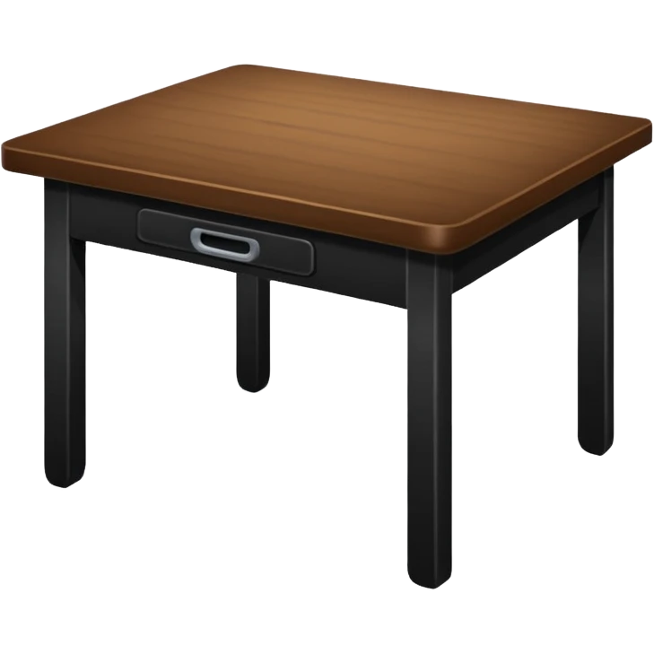 TABLE black emoji