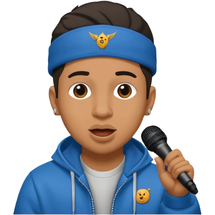 Duki cantando rapero argentino emoji