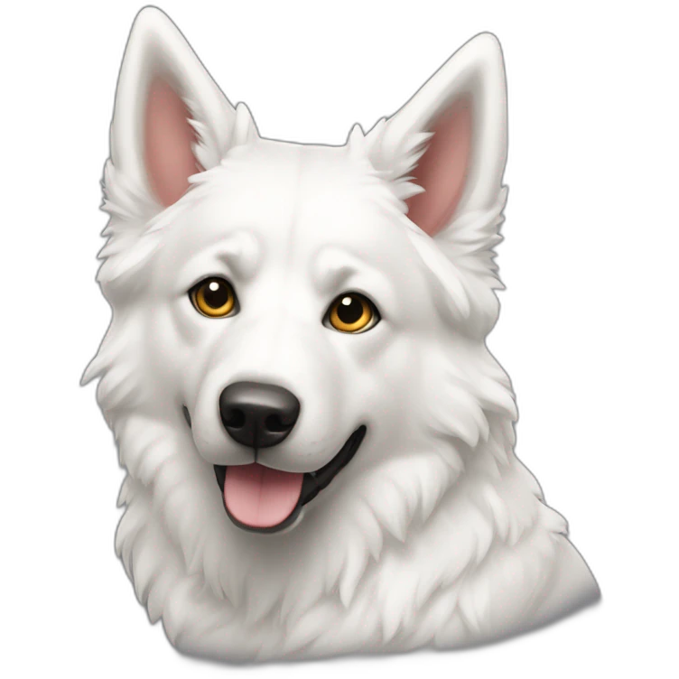 berger blanc suisse emoji