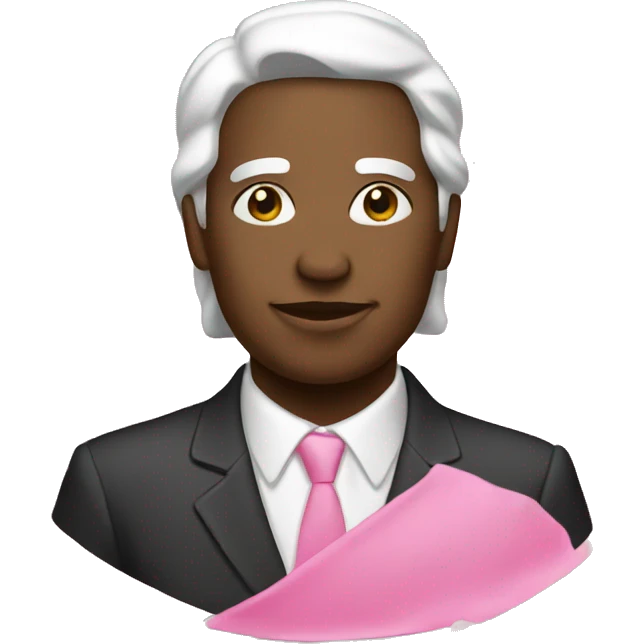 Pink dollars emoji