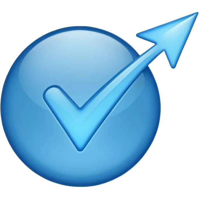 Verificación azul tiktok  emoji