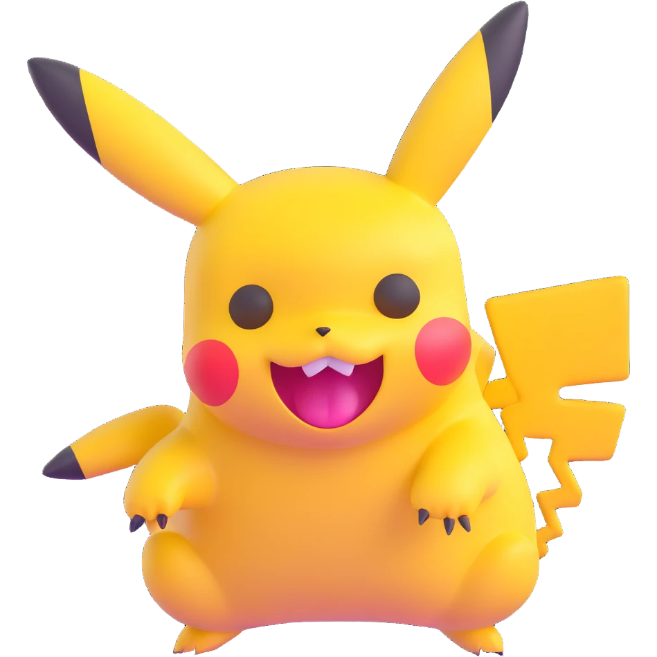 creepy Pikachu emoji