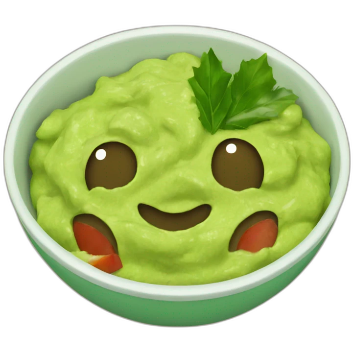 Holly guacamole emoji