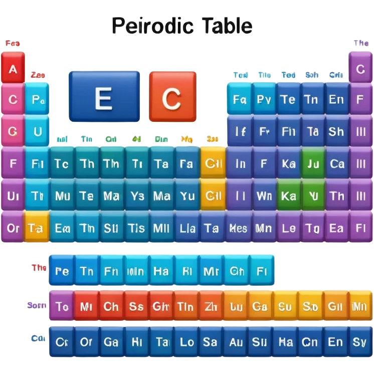 Periodic Table emoji