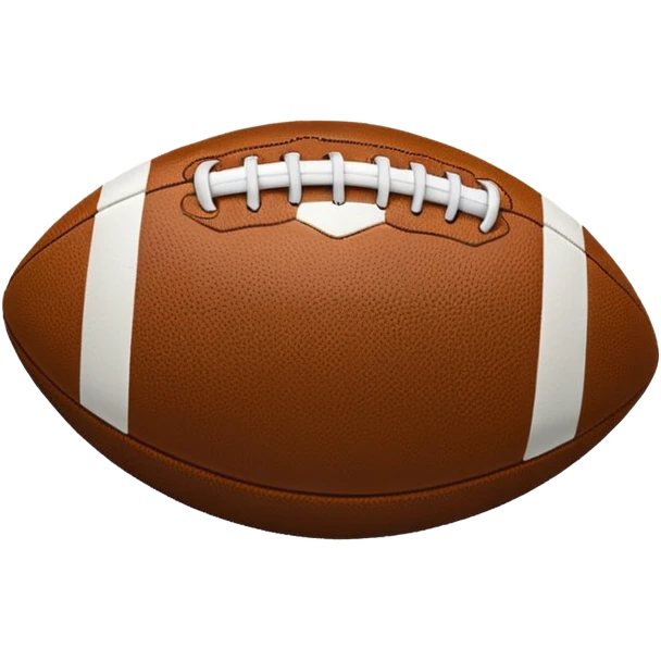 Football missing a field goal emoji