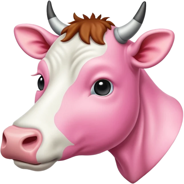 Udder of a cow from up close emoji