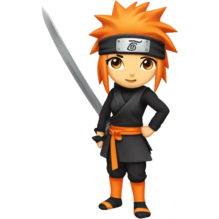female naruto emoji
