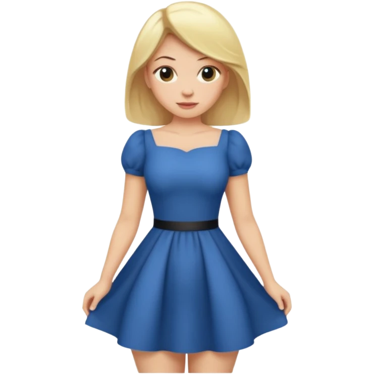 Blonde hair naked with big butt emoji