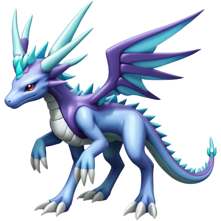  Cool Cute Edgy Shiny Godly Ethereal Digimon-Suicune-Dialga-Reptile full body emoji