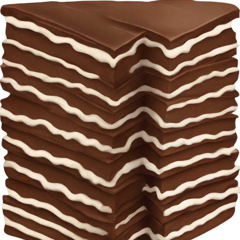 chocolate lasagna emoji