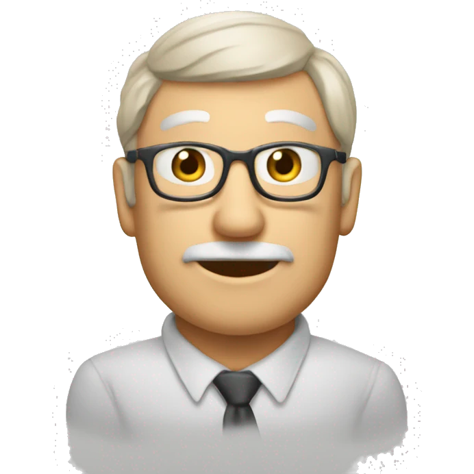 create a the psychologist marshall b rosenberg emoji