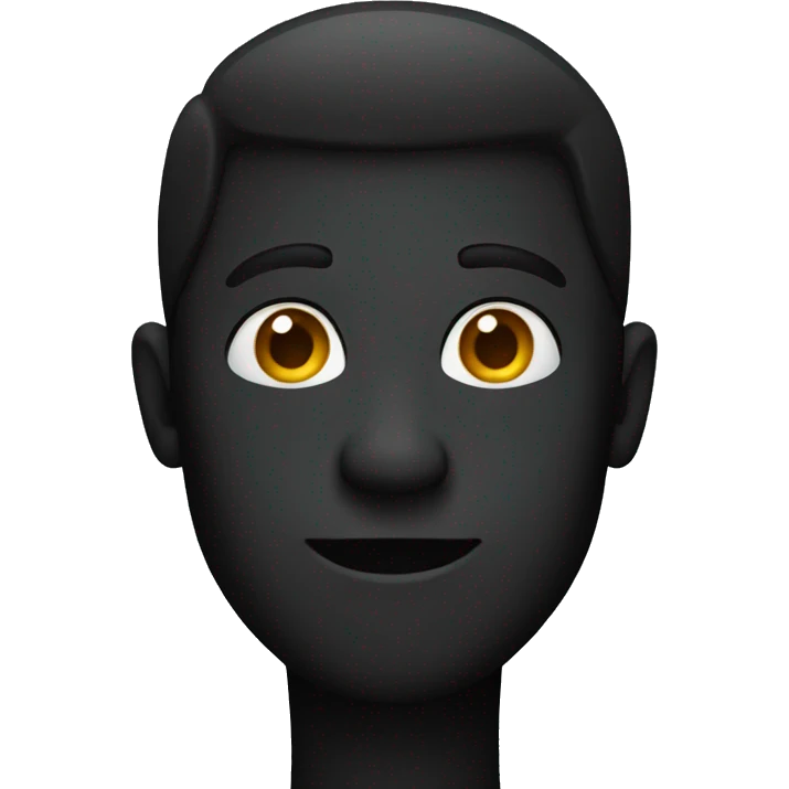 Tall black emoji emoji