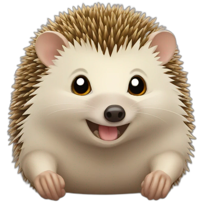 hedgehog-eat emoji