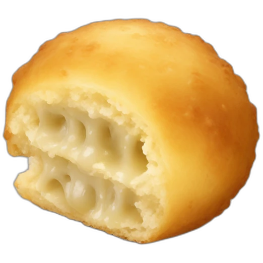 Arancino siciliano a punta senza faccia emoji