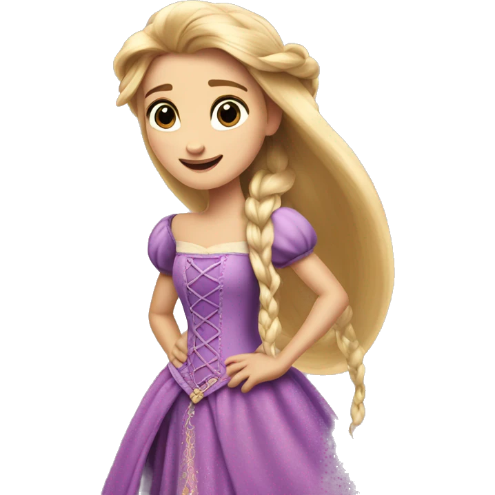 Prinzessin Rapunzel  emoji