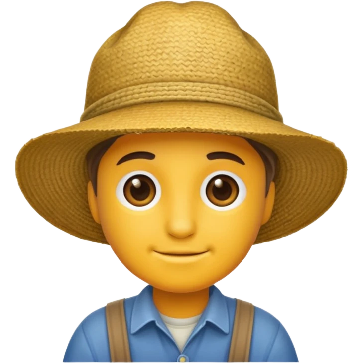 farmer hat emoji