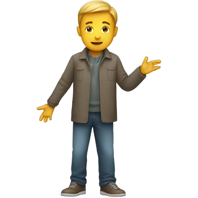 Person dapping emoji