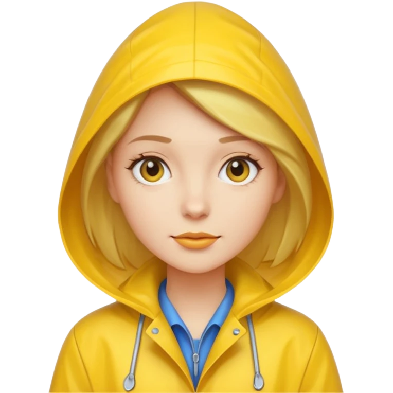 Raincoat Pedestrian woman emoji