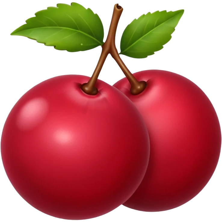 Cranberry  emoji