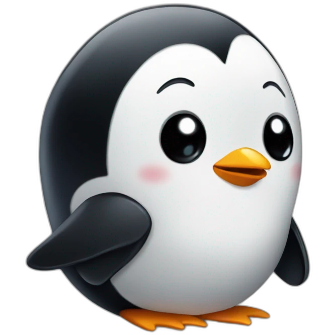 sexy penguin emoji