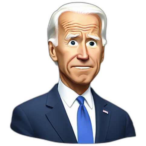 really confused biden emoji