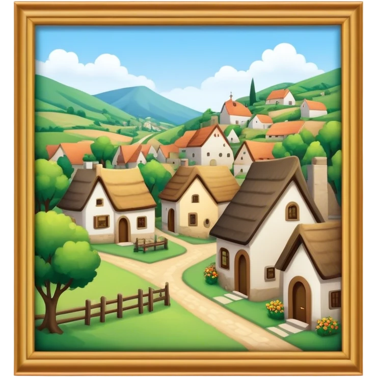 Village  emoji