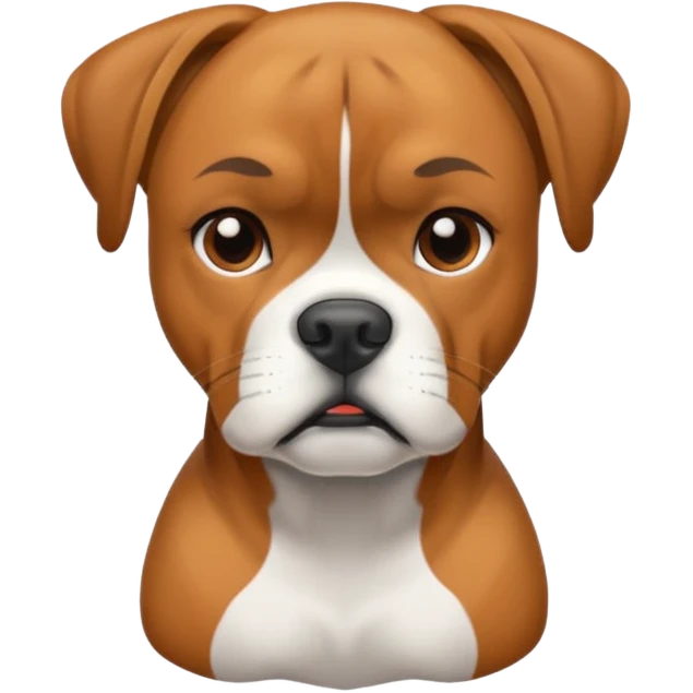 Boxer dog emoji