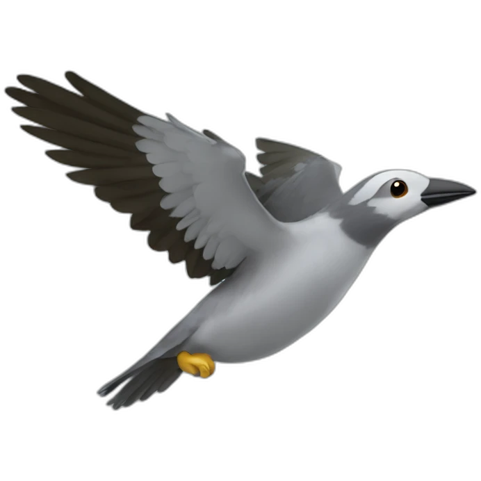 Pájaro piloto emoji