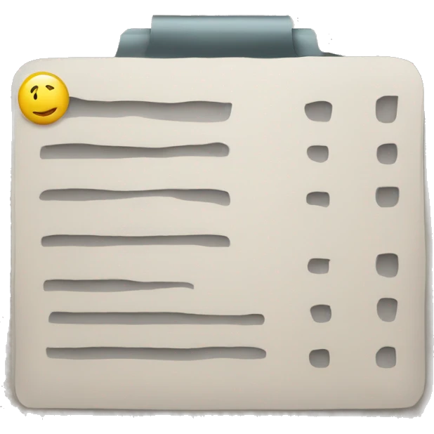 Checklist emoji