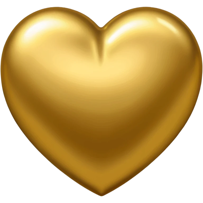 Golden Heart emoji