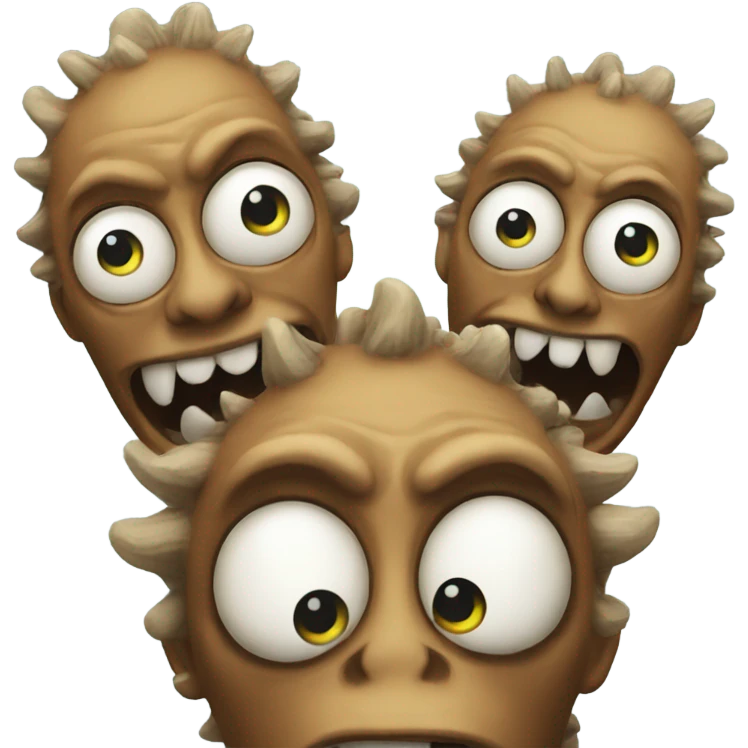 3 headed monster  emoji