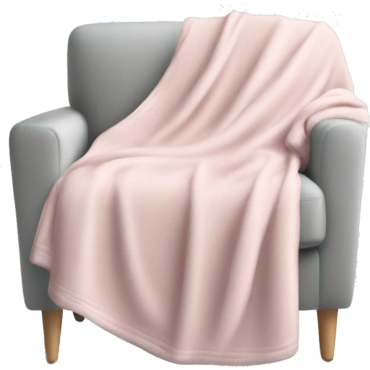 light pink christmas blanket emoji