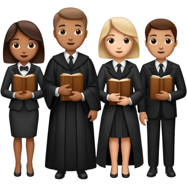 Judges with Books emoji