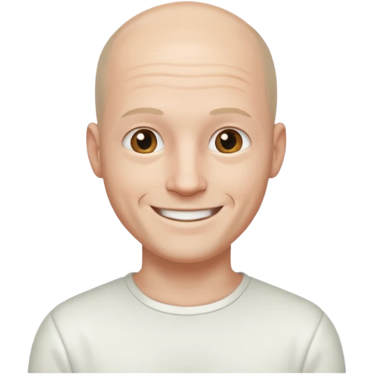 A white man whole body whole white  not detailed and no hair and skin colour white  emoji