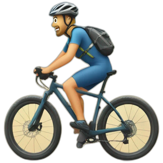 gravelbiking in france emoji