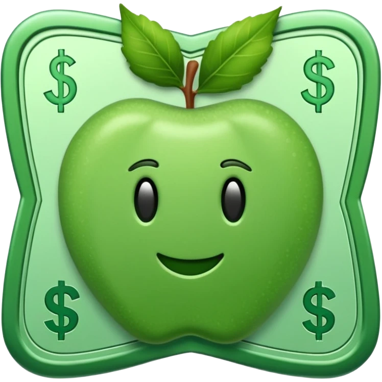 Un billet de monnaie appelé le jollar avec un J emoji