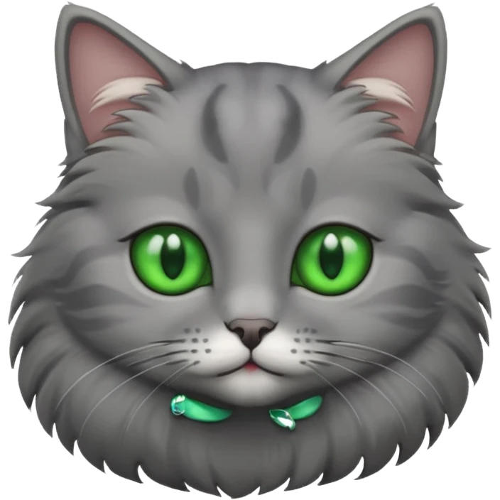 grey Cat  emoji