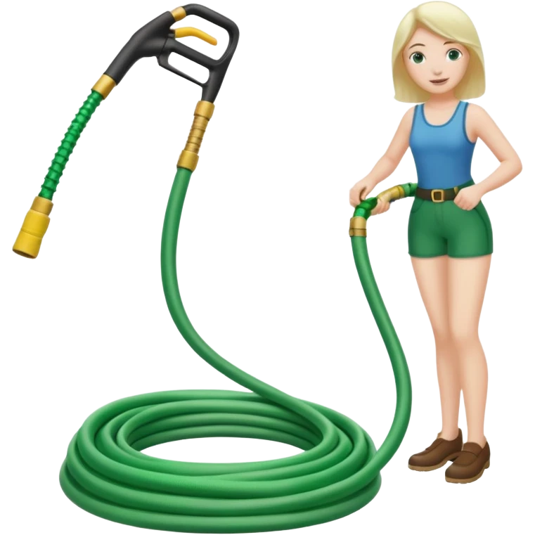 Hose,lady leg emoji