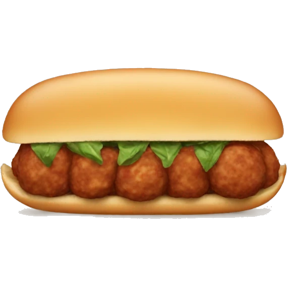 Meatball sub emoji