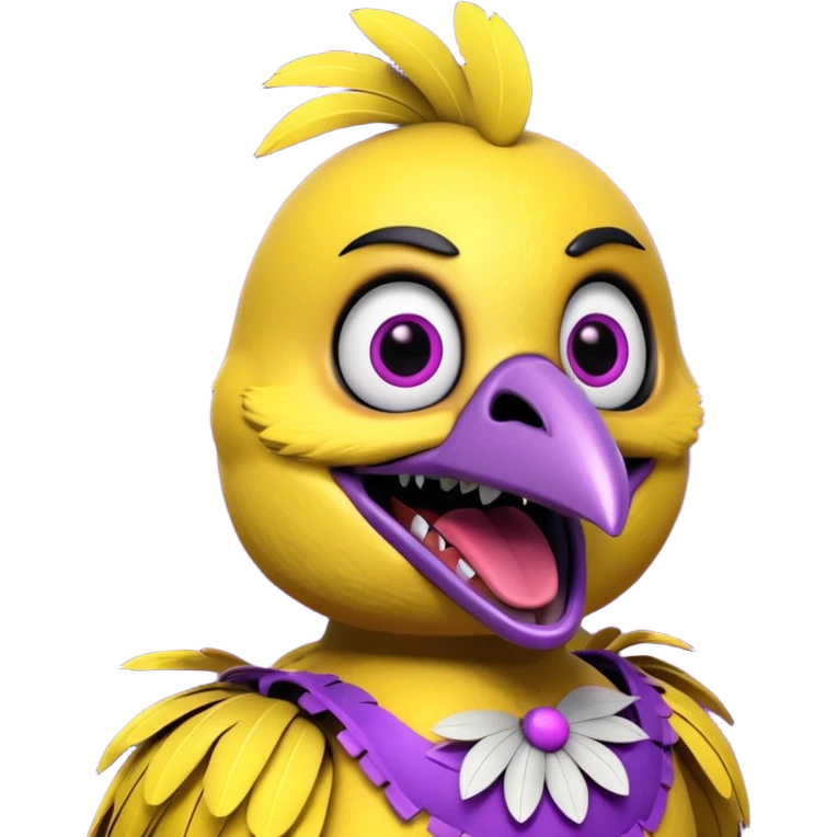 Chica from Five Nights At Freddy's Movie emoji