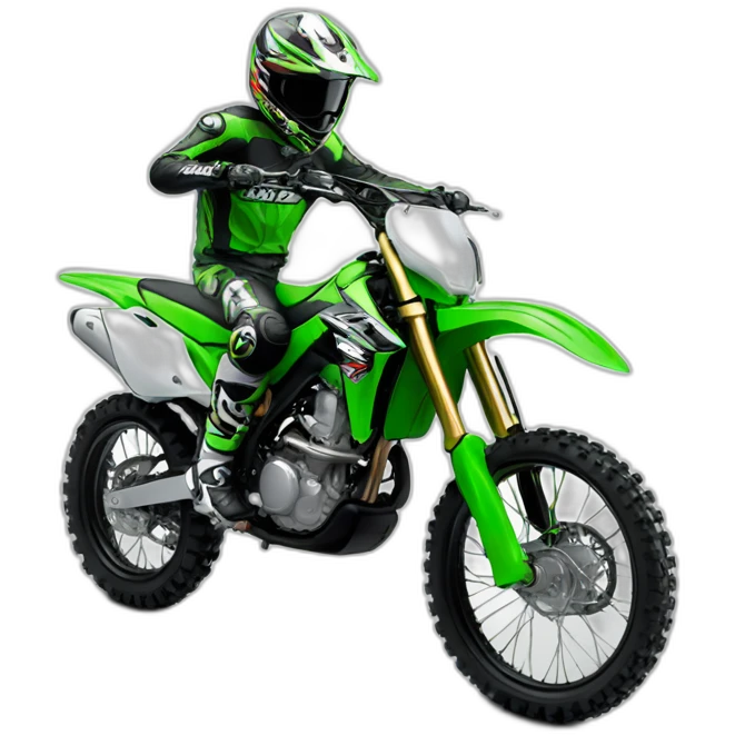 kawasaki motocross emoji