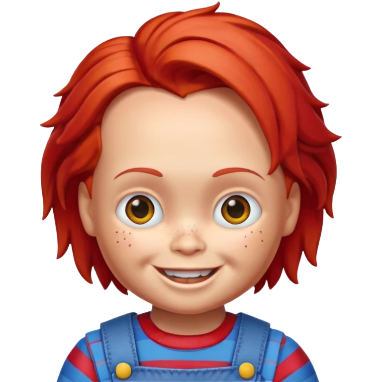 Un emojin de chuky emoji