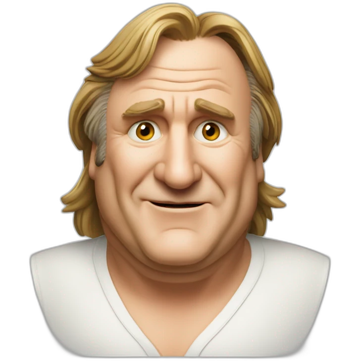 Gérard Depardieu vin rouge emoji