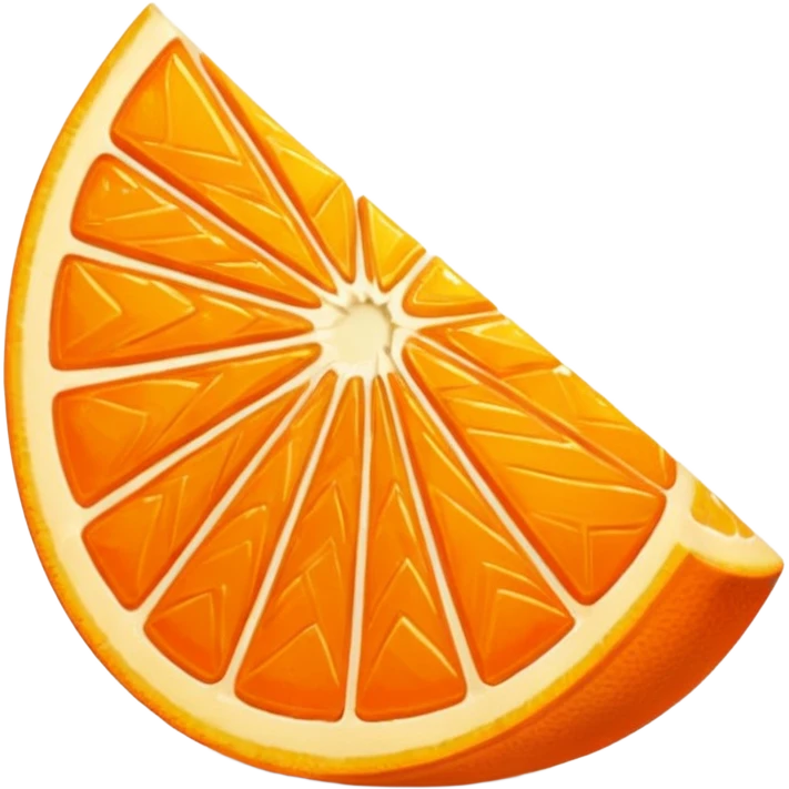 orange wedge emoji