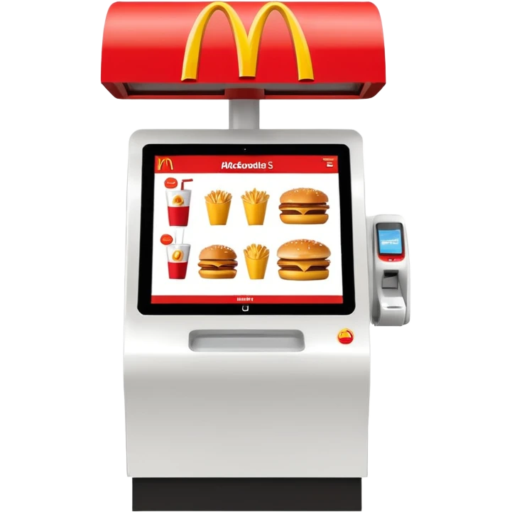 mcdonald's kiosk emoji